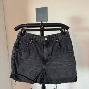BDG Dark Gray Jean Shorts